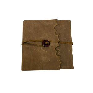 Minds Eye Journals Distinctive Handmade Designer Leather Jute Paper Notebook